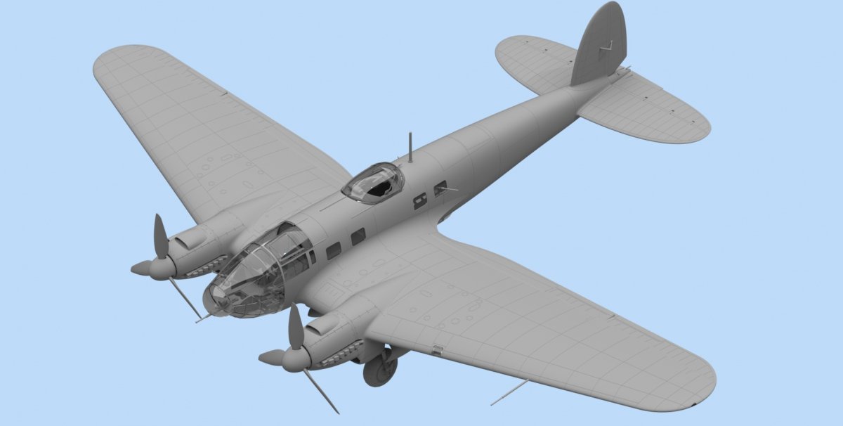 ICM 48262 He 111H-6, WWII German Bomber 1/48 – Bild 2
