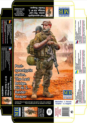 Master Box 24074 Raider Reaper The Last Bridge 1/24 – zdjęcie 2