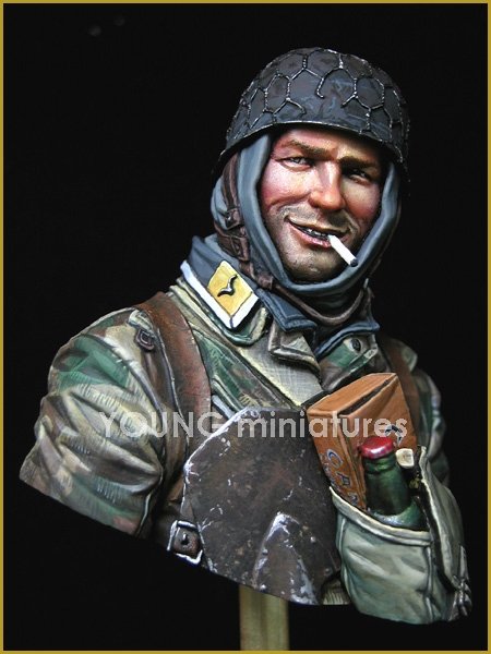 Jeunes Miniatures YM1828 Fallschirmjager Allemand Ardennes 1944 1/10
