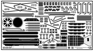 MK1 Design MD-20025 DKM Battleship SCHARNHORST VALUE PACK for Trumpeter 1/200 – immagine 15