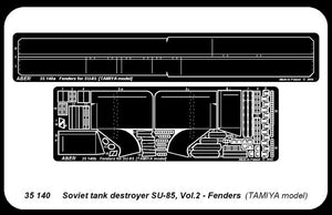 Aber 35140 Radzieckie działo pancerne SU-85 cz.2 zestaw dodatkowy blotniki (TAM) 1/35 – Bild 4