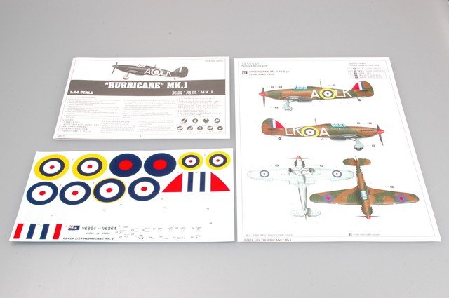 Trumpeter 02414 HURRICANE Mk.I 1/24 – zdjęcie 5