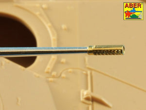 Aber 35L-180 25mm M242 Bushmaster early chain gun barrel &amp;amp; 7,62mm M240 machine gun barrel used on early M2/M3 Bradley or LAV-25 1/35 – imagen 3