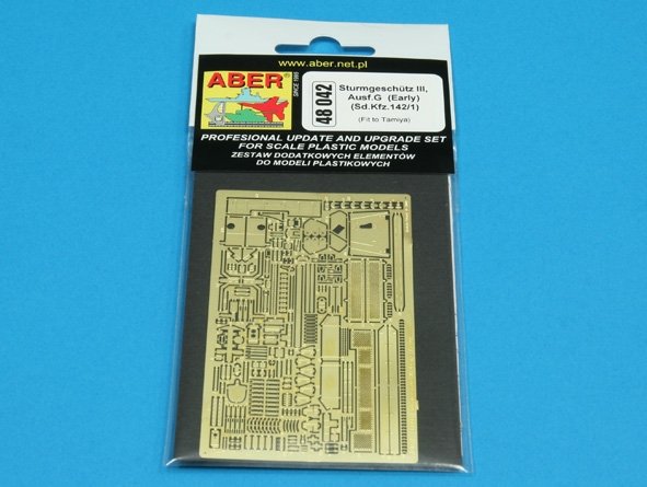 Aber 48042 Sturmgeshütz III, Ausf. G (SD.Kfz.142/1)-wczesny Tamiya 1/48 – imagen 3