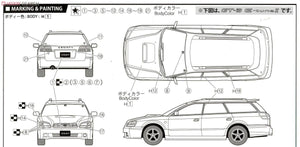 Fujimi 039312 Subaru legacy GT-B- E Tune II Version B 1/24 – Bild 8