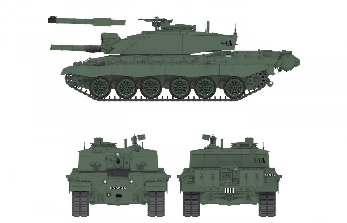 Rye Field Model 5062 Challenger 2 with workable track links 1/35 – Bild 5