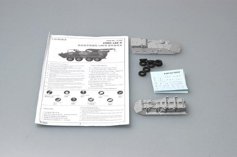 Trumpeter 07269 USMC Light Armored Vehicle-Recovery (LAV-R) 1/72 – imagen 3