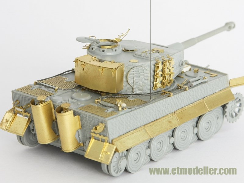 E.T. Model E72-003 WWII German TIGER I Late Production For DRAGON Kit 1/72 – immagine 3