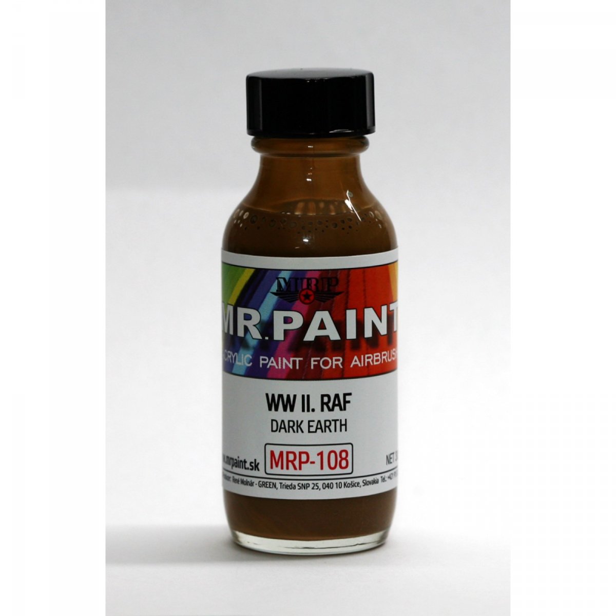 MR. Paint MRP-108 DARK EARTH WWII RAF 30ml – zdjęcie 2