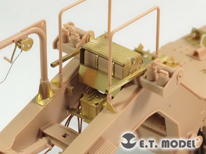 E.T. Model E35-133 Modern U.S. M1000 Heavy Equipment Trailer (For HOBBY BOSS 85502) 1/35 – immagine 5