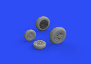 Eduard 648524 F-104 wheels late 1/48 KINETIC MODEL – imagen 3