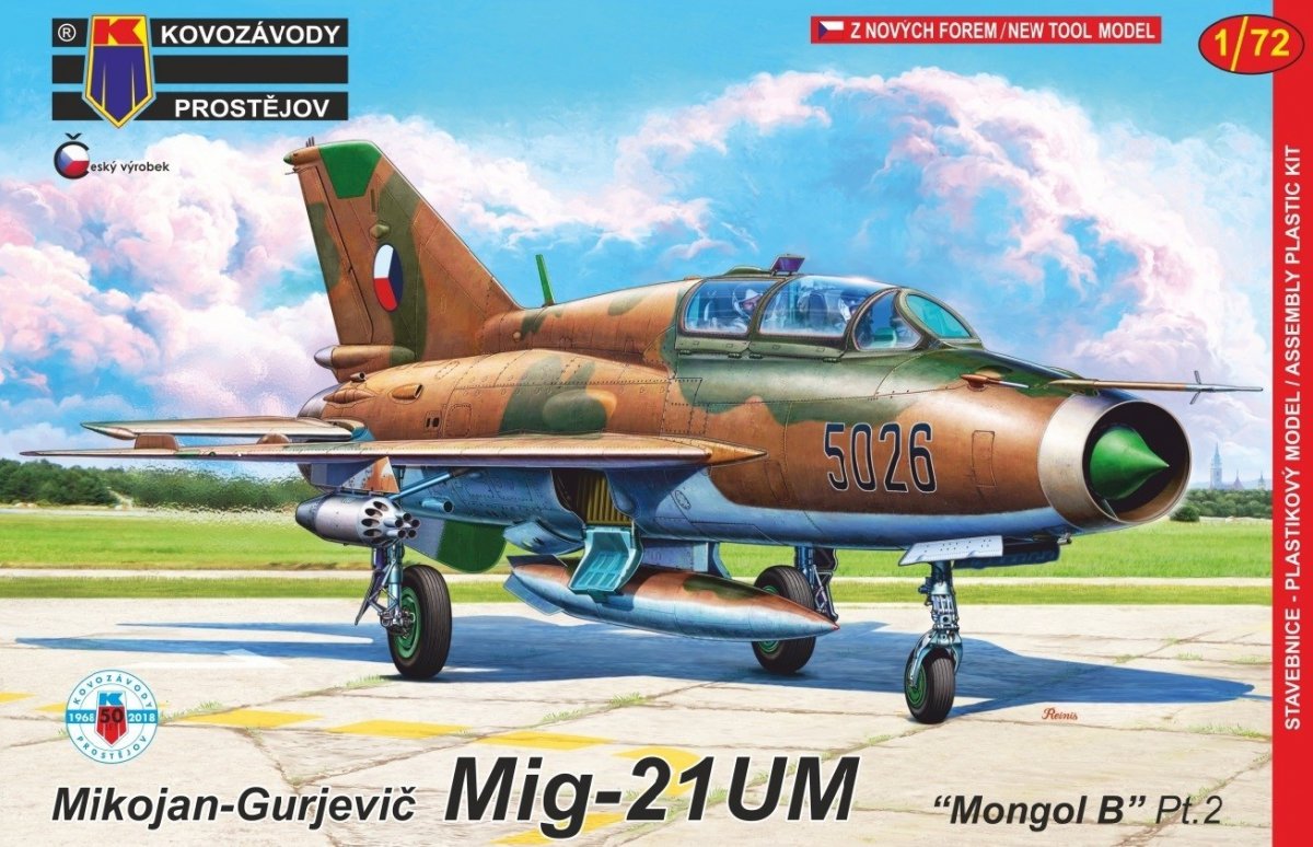 Kovozavody Prostejov KPM0132 MiG-21UM "Mongol B" 1/72