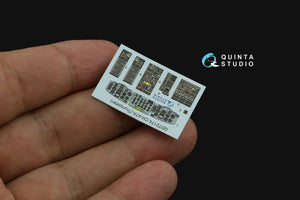 Quinta Studio QD72174 CH-47A 3D-Printed coloured Interior on decal paper (Trumpeter) 1/72 – Bild 6
