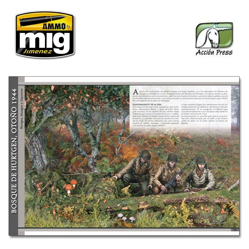 AMMO of Mig EURO0008 Jimenez LANDSCAPES OF WAR: THE GREATEST GUIDE - DIORAMAS VOL. 2 (English) – image 6