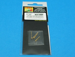 Aber A32006 Set of 2 barrels for German 13mm aircraft machine guns MG 131 (middle type) 1/32 – imagen 5