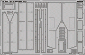 Eduard 36345 T-14 Armata side skirts 1/35 TAKOM