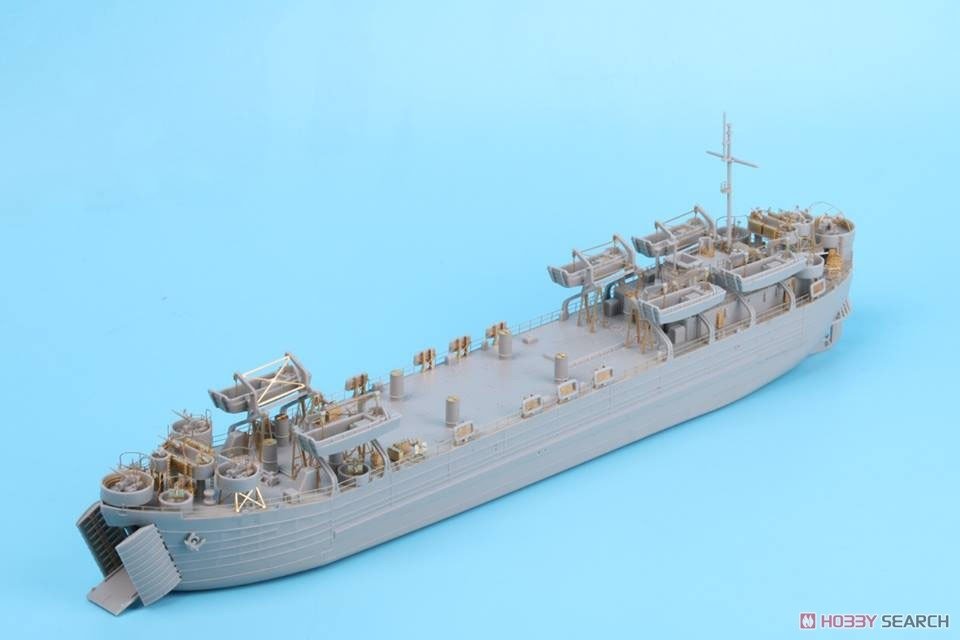 AFV Club AG35050 Photo-Etched Conversion Kit for US Navy Type 2 LSTs LST-1 Class Landing Ship 1/350 – zdjęcie 3