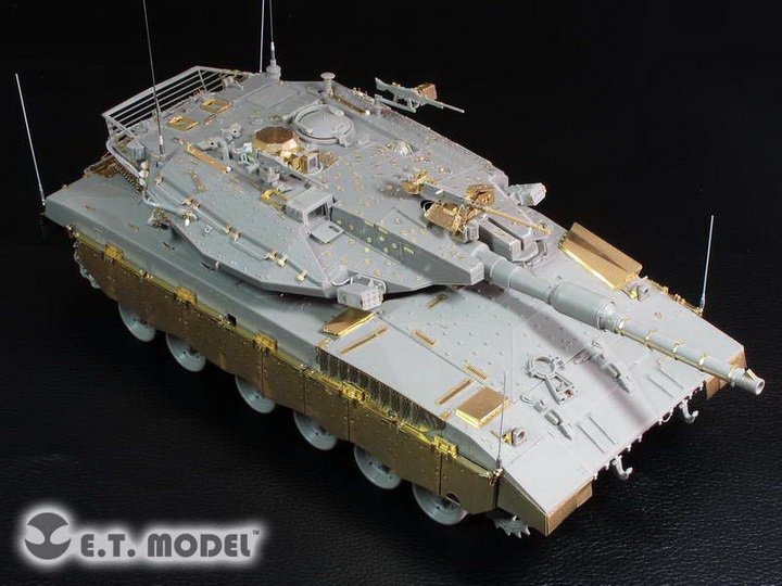 E.T. Model E35-246 Israeli Merkava Mk.3D Late LIC MBT (For MENG TS-025) 1/35 – imagen 2