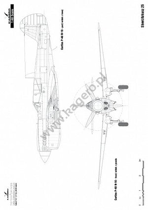 Kagero 7037 Curtiss P-40 F,K,L,M,N models EN/PL – Bild 3