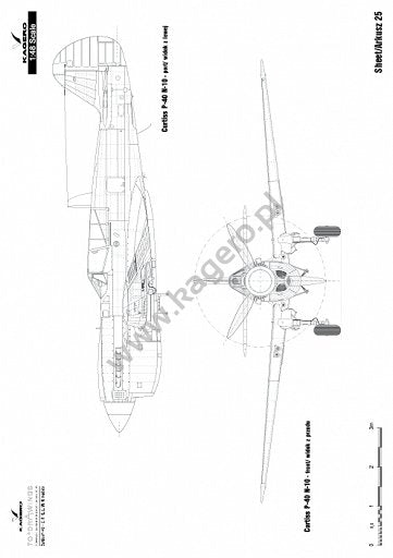 Kagero 7037 Curtiss P-40 F,K,L,M,N models EN/PL – Bild 3