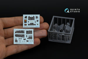 Quinta Studio QDS+48490 F-4S Phantom II 3D-Printed &amp;amp; coloured Interior on decal paper (Academy) (Small version) (with 3D-printed resin parts) 1/48 – imagen 2