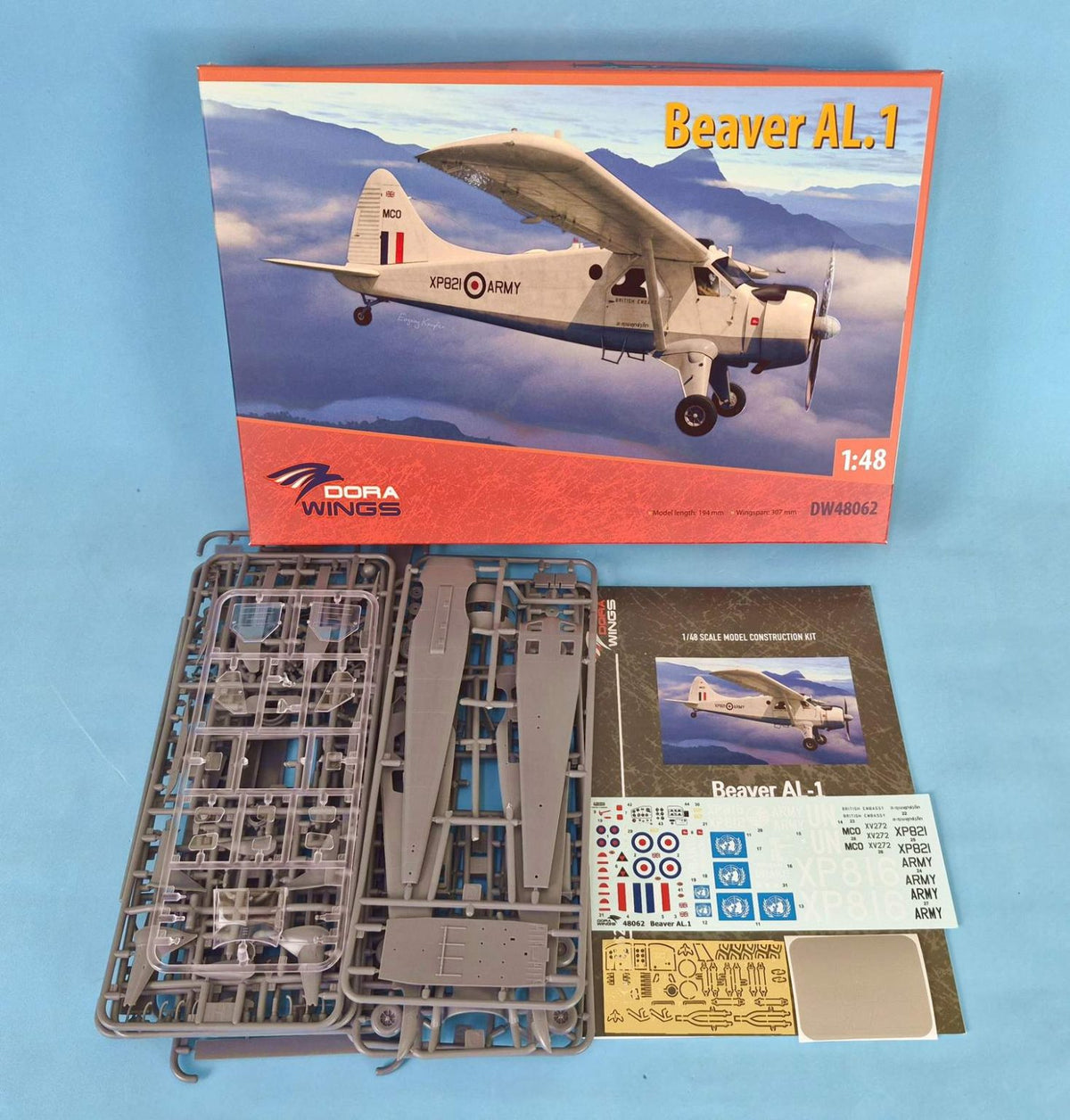 Dora Wings 48062 Beaver AL.1 (DHC-2) Army Liaison Aircraft 1/48 – Bild 2