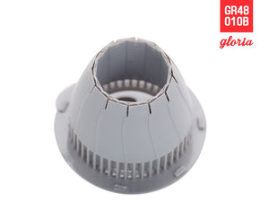 Gloria GR48010B F-14B/D F110-GE-400 Exhaust Nozzle &amp;amp; Afterburner CLOSED TAMIYA/G.W.H. 1/48 – immagine 5