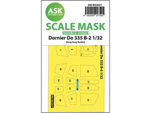 Art Scale Kit M32037 Dornier Do 335B-2 Double-Sided Mask for HK Models 1/32