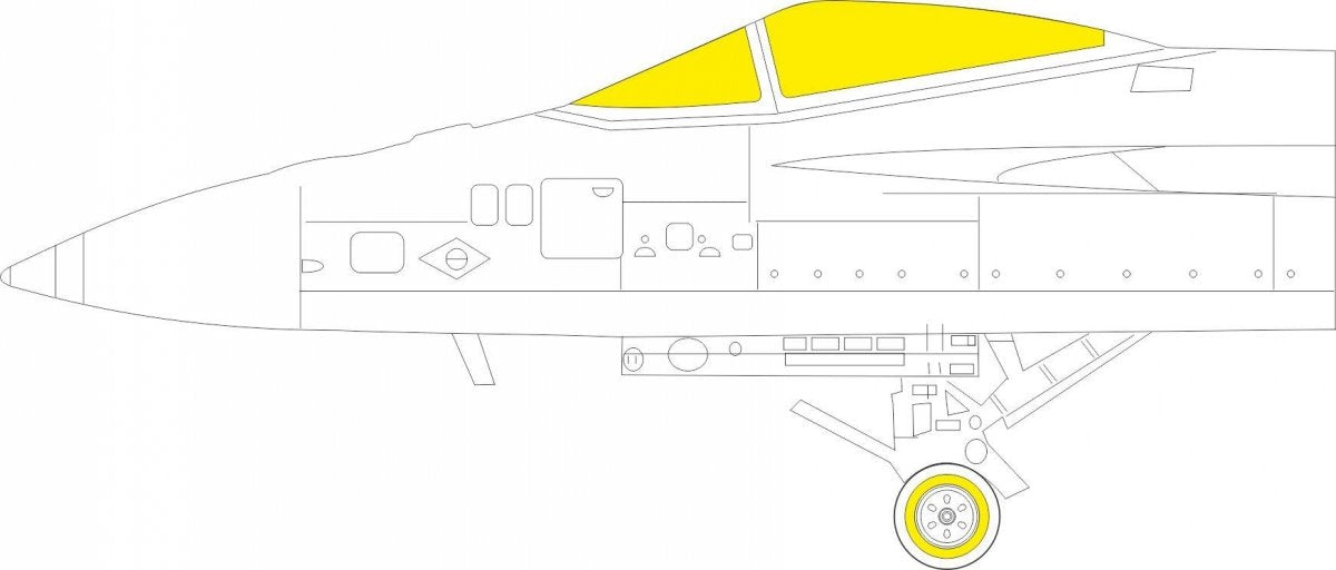 Eduard 644145 F/ A-18E LööKplus MENG 1/48 – imagen 2
