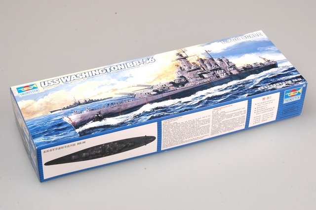 Trumpeter 05735 USS WASHINGTON BB-56 1/700 – image 2