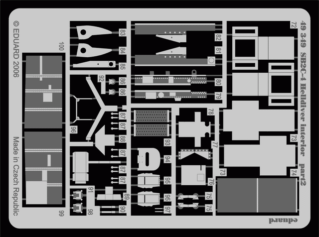 Eduard BIG4870 SB2C-4 1/48 MONOGRAM, REVELL – imagen 10