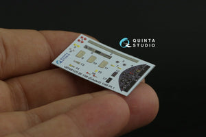 Quinta Studio QD48125 Bf108 3D-Printed &amp;amp; coloured Interior on decal paper (Eduard) 1/48 – imagen 9