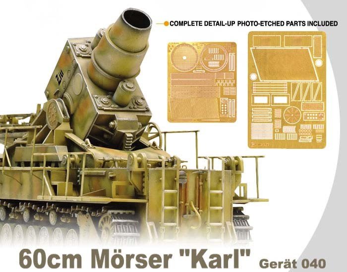 Dragon 6179 60cm Morser Karl 1/35 – Bild 2