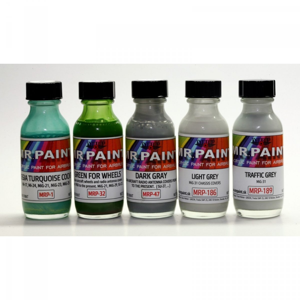MR. Paint MRP-189 TRAFFIC GREY 30ml – imagen 3