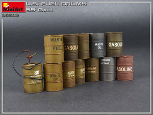 MiniArt 35592 U.S. FUEL DRUMS 55 GALS. 1/35 – imagen 4