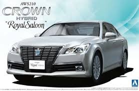 Aoshima 00845 AWS210 Crown Hybrid R. Saloon 1/24