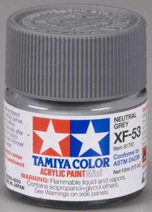Tamiya XF53 Neutral Grey (81753) Acrylic paint 10ml – immagine 3