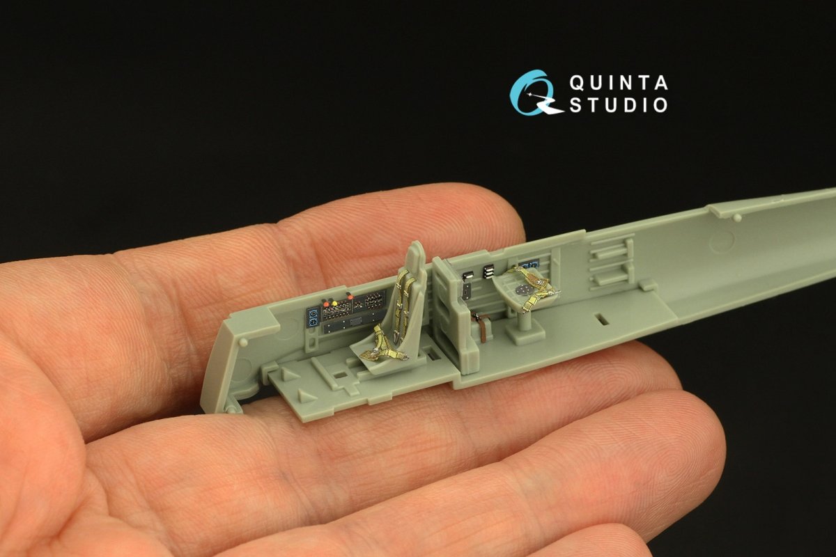 Quinta Studio QD72059 Ju 87 D/G 3D-Printed &amp;amp; coloured Interior on decal paper (Academy/Special Hobby) 1/72 – imagen 5