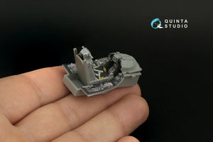 Intérieur imprimé en 3D et coloré sur papier décalcomanie Quinta Studio QD48388 F-16A MLU (Kinetic) à l&amp;#39;échelle 1/48 – image 11