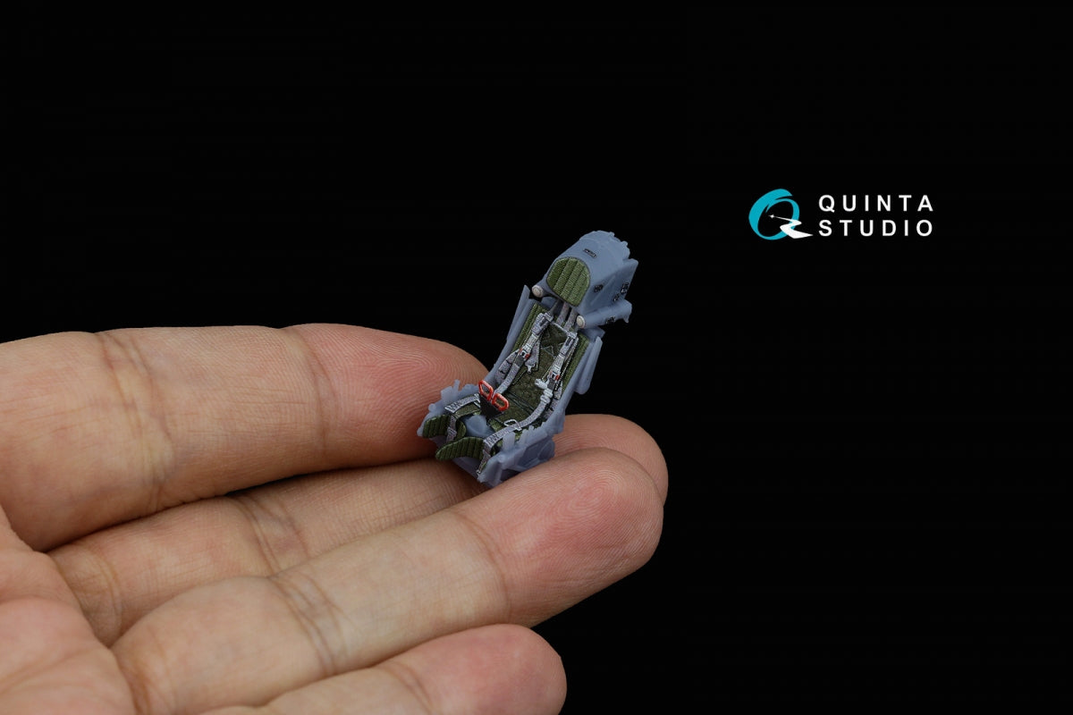 Quinta Studio QR+48062 K-36DM Series2 (late) ejection seat (for MiG-29, MiG-31, Su-27, Su-33, Su-34 aircraft since 2008) (All kits) 1/48 – imagen 6
