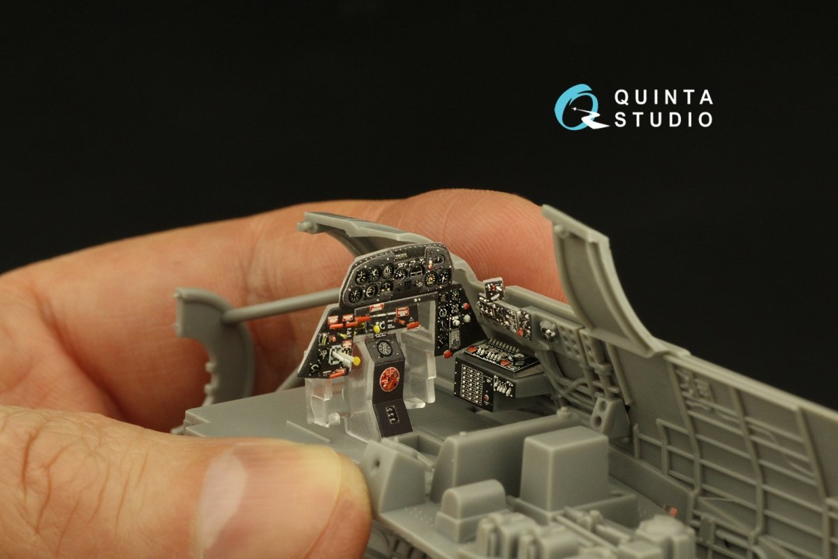 Quinta Studio QD48385 TBM-3 Avenger 3D-Printed &amp;amp; coloured Interior on decal paper (Accurate miniatures/Academy) 1/48 – imagen 10