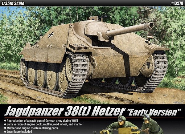 Académie 13278 Jagdpanzer 38(t) Hetzer première version (1/35)
