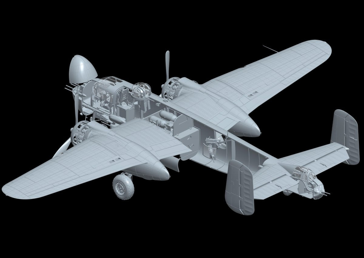 HK Models 01E037 B-25H Mitchell Gunships over CBI 1/32 – zdjęcie 12