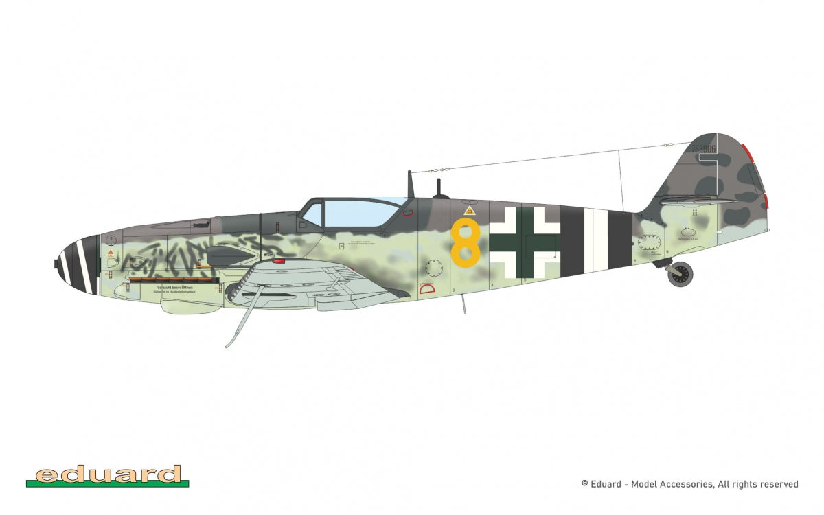 Eduard 2150 Gustav Pt.3 Dual Combo - Bf 109G-6/AS And Bf 109G-14/AS - The Limited Edition 1/72 – Bild 9