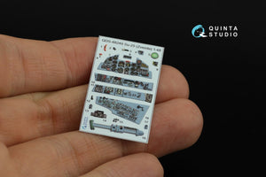 Quinta Studio QDS-48249 Su-25 3D-Printed &amp;amp; colored Interior on decal paper (Zvezda) 1/48 – imagen 8