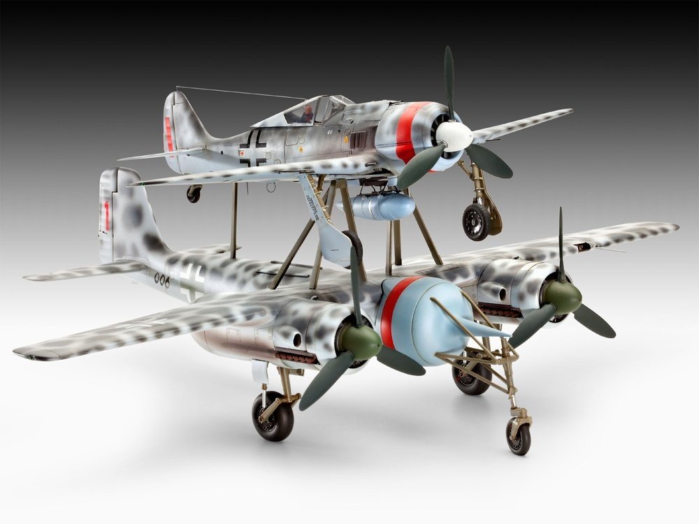 Revell 04824 TA 154 Mistel &amp;amp; Focke Wulf Fw 190 1/48 – Bild 2