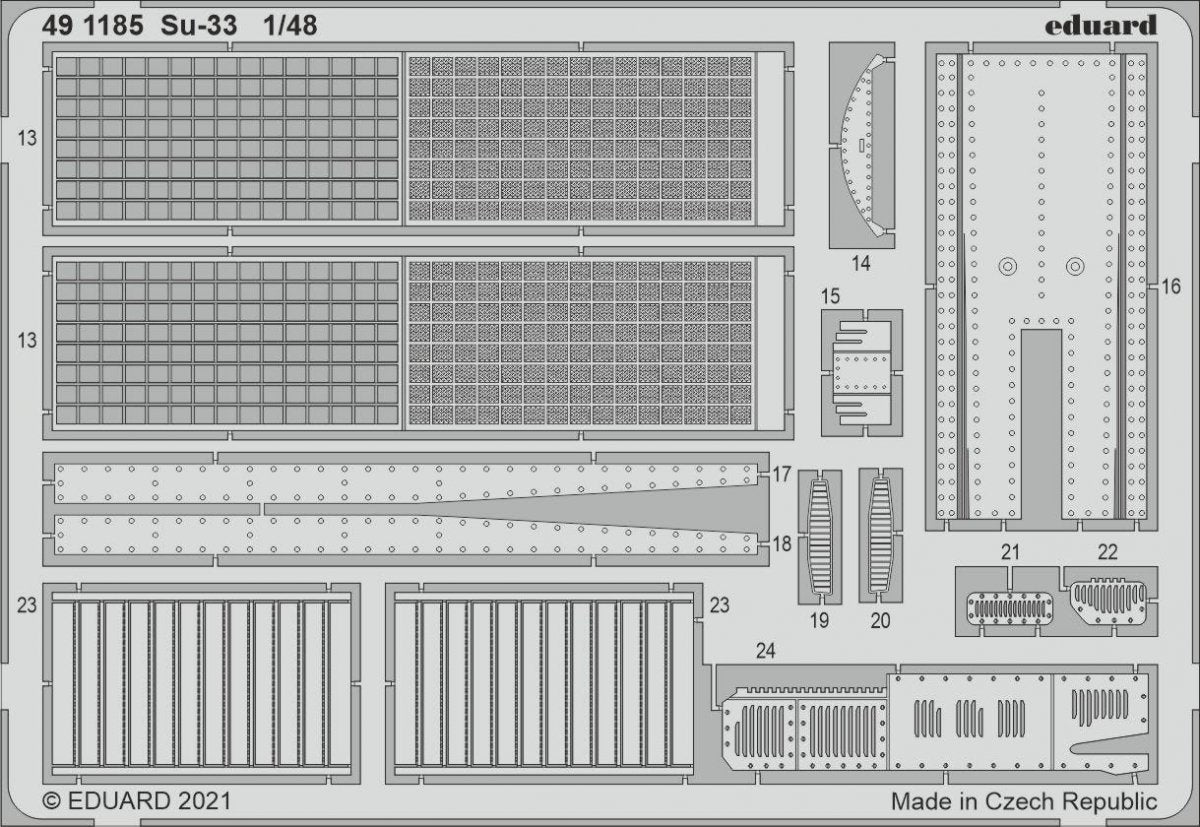Eduard 491185 Su-33 MINIBASE 1/48 – immagine 2