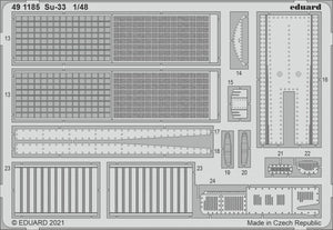 Eduard 491185 Su-33 MINIBASE 1/48 – immagine 2