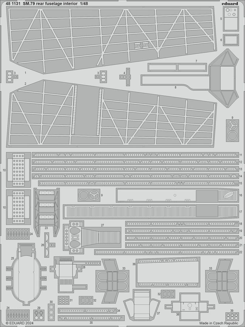 Eduard BIG49405 SM.79 EDUARD 1/48 – image 4