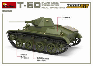 MiniArt 35260 T-60 PLANT N.37, SVERDLOVSK PROD. SPRING 1942. INTERIOR KIT 1/35 – Bild 7